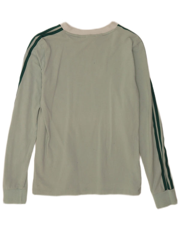 Adidas Haut à manches longues pour femme UK 10 Petit Vert