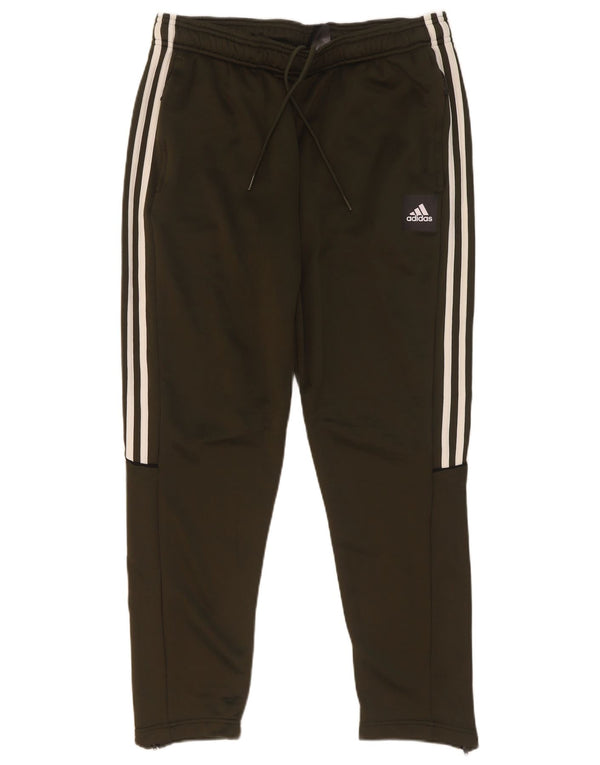 Adidas Pantalon de survêtement pour homme Large Kaki Polyester