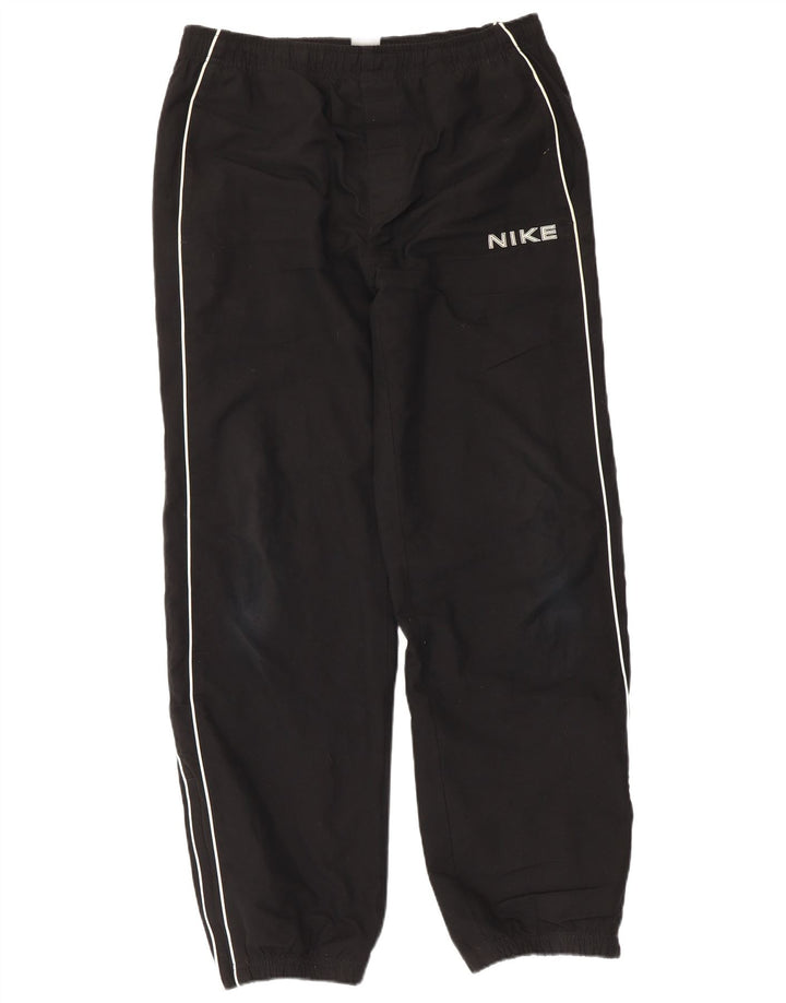 Nike Pantalon de survêtement graphique pour homme Noir moyen Polyester