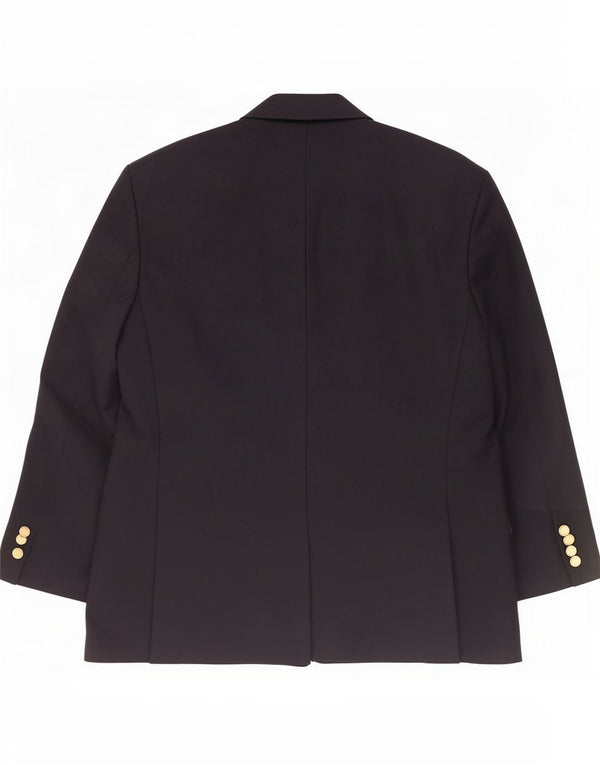 St Michael Veste blazer courte à double boutonnage pour homme UK 40 Bleu marine moyen