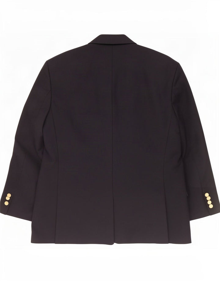 St Michael Veste blazer courte à double boutonnage pour homme UK 40 Bleu marine moyen