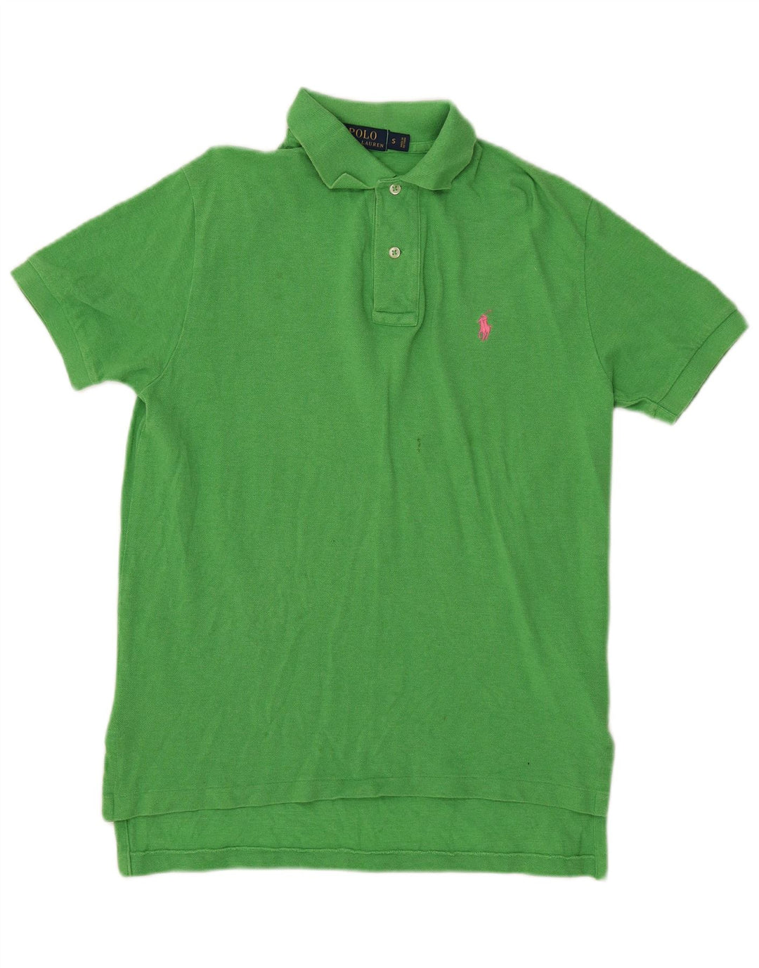 POLO RALPH LAUREN Polo Homme Petit Vert Coton