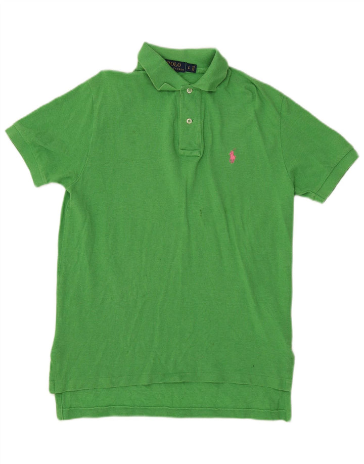 POLO RALPH LAUREN Polo Homme Petit Vert Coton