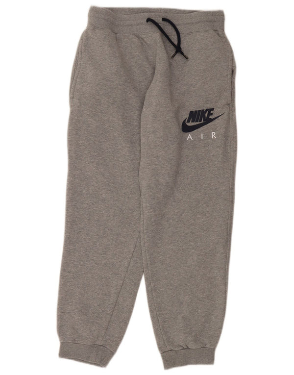 NIKE Pantalon de survêtement graphique pour homme en coton moucheté grand gris