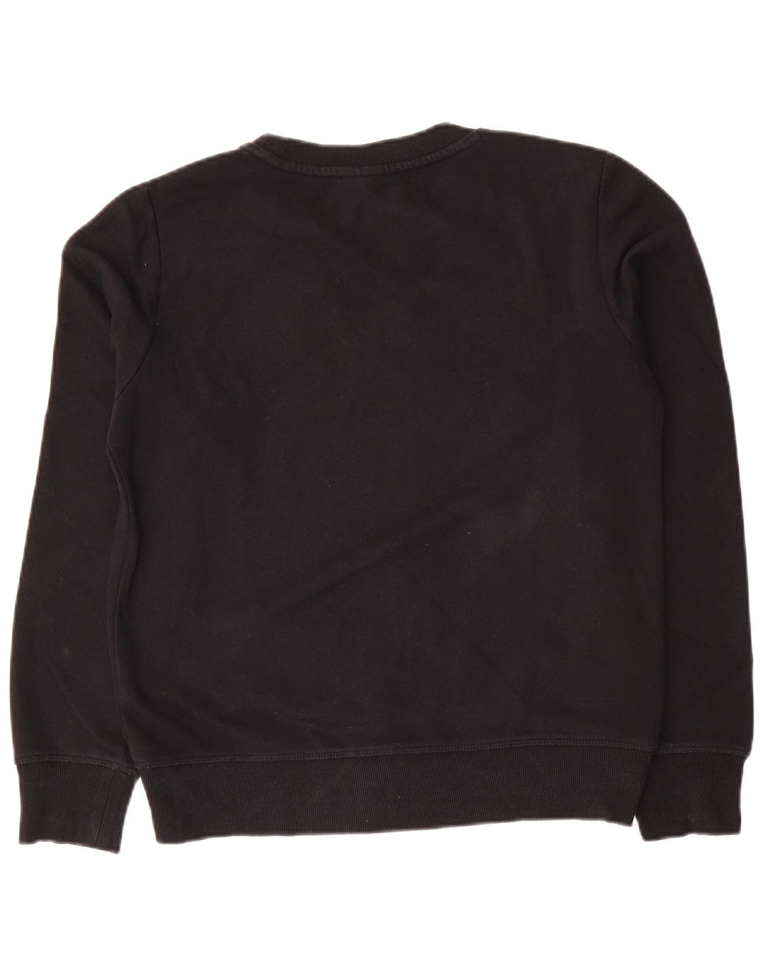 Champion Sweat-shirt graphique pour femme UK 14 en coton noir moyen