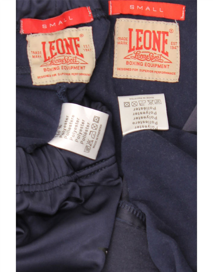Leone Survêtement complet à capuche graphique pour homme Petit bleu marine Polyester