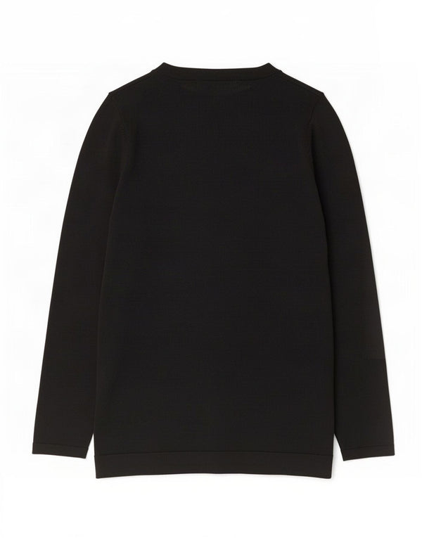 Marks & Spencer Pull Cardigan Femme UK 8 Petit Viscose Noir