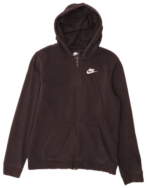 Nike Pull à capuche zippé pour garçon 13-14 ans XL Noir