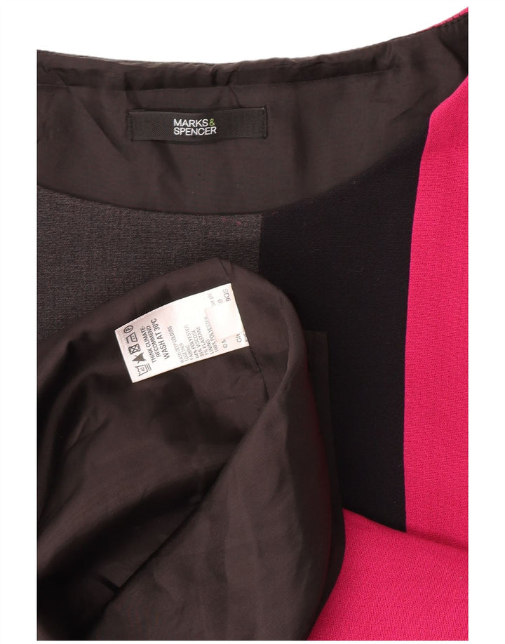 Marks & Spencer Robe fourreau pour femme UK 10 Small Multicolore Colourblock