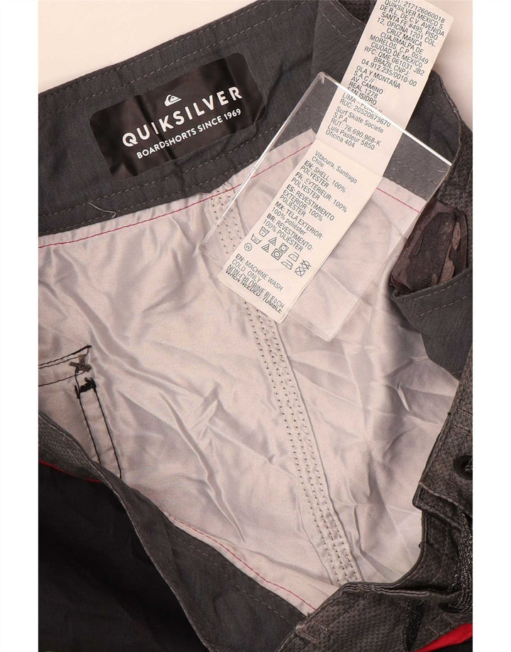 Quiksilver Short de Bain Homme Medium Noir Floral Polyester