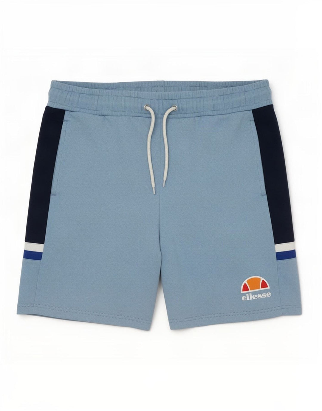 Ellesse Short de sport en coton color block bleu moyen |