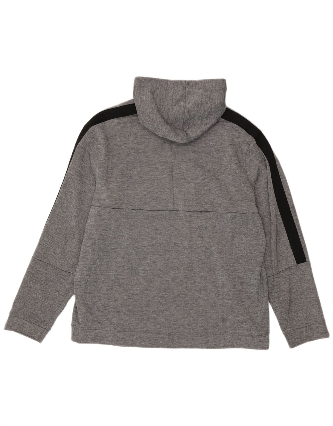 Reebok Pull à capuche pour homme XL Gris Colorblock Polyester