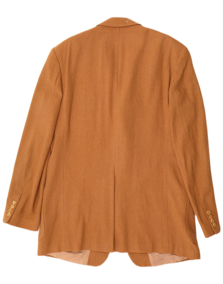 Hugo Boss Veste blazer à 3 boutons pour homme UK 42 XL Laine beige