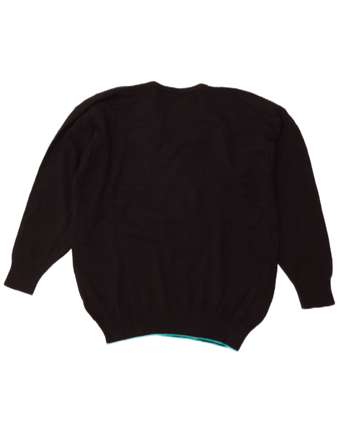 PRINGLE Pull col V Homme XL Noir Argyle/Diamant Acrylique