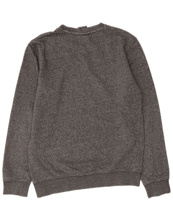 CHAMPION Sweat-Shirt Homme Petit Gris Moucheté Coton
