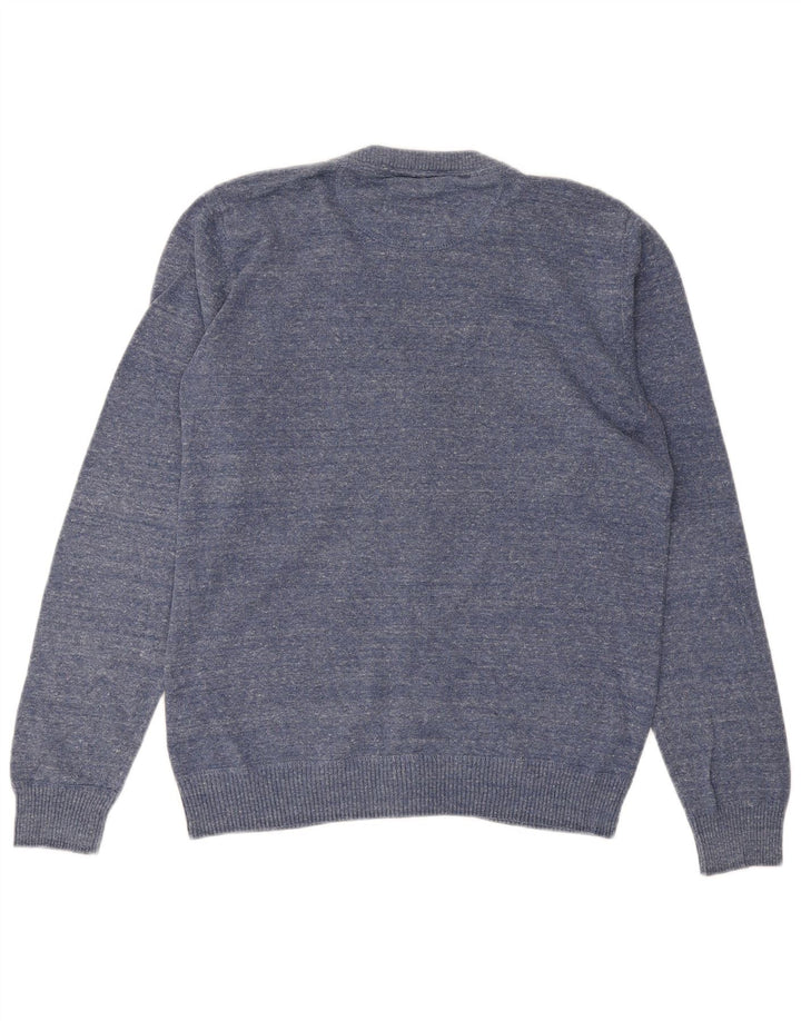 JACK & JONES Pull Cardigan Homme Bleu Moyen Coton