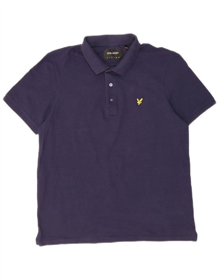 Lyle & Scott Polo Homme XL Bleu Marine Coton