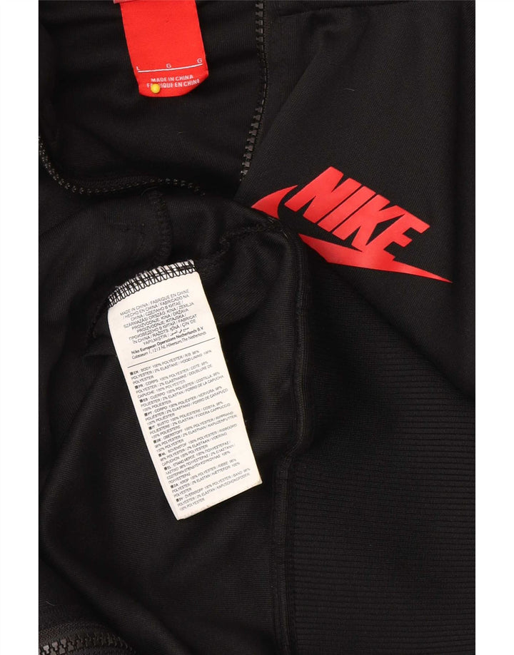 Nike Homme Air Zip Sweat à capuche Grand Noir Colorblock Polyester