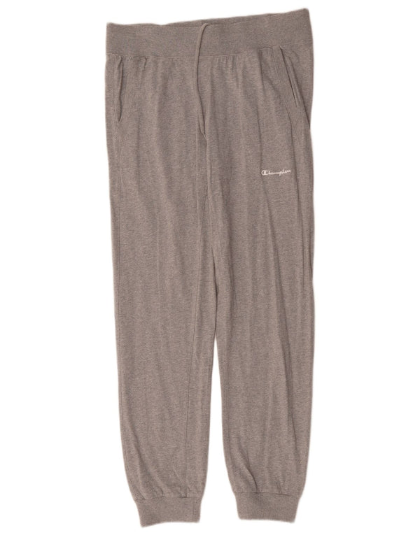 Champion Pantalon de survêtement pour femme Joggers UK 44 Coton moucheté gris moyen