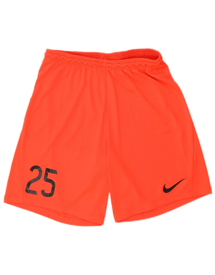 Nike Short de sport Dri Fit Graphic pour homme, grand, orange, polyester