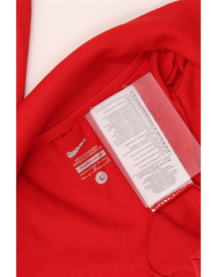 Nike Veste de survêtement pour homme Taille L Rouge Polyester