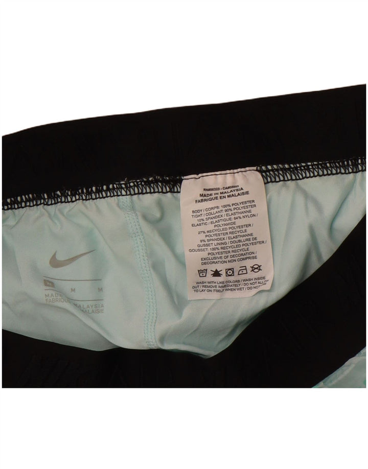 NIKE Short de sport Air Graphic pour femme UK 12 Vert moyen Polyester