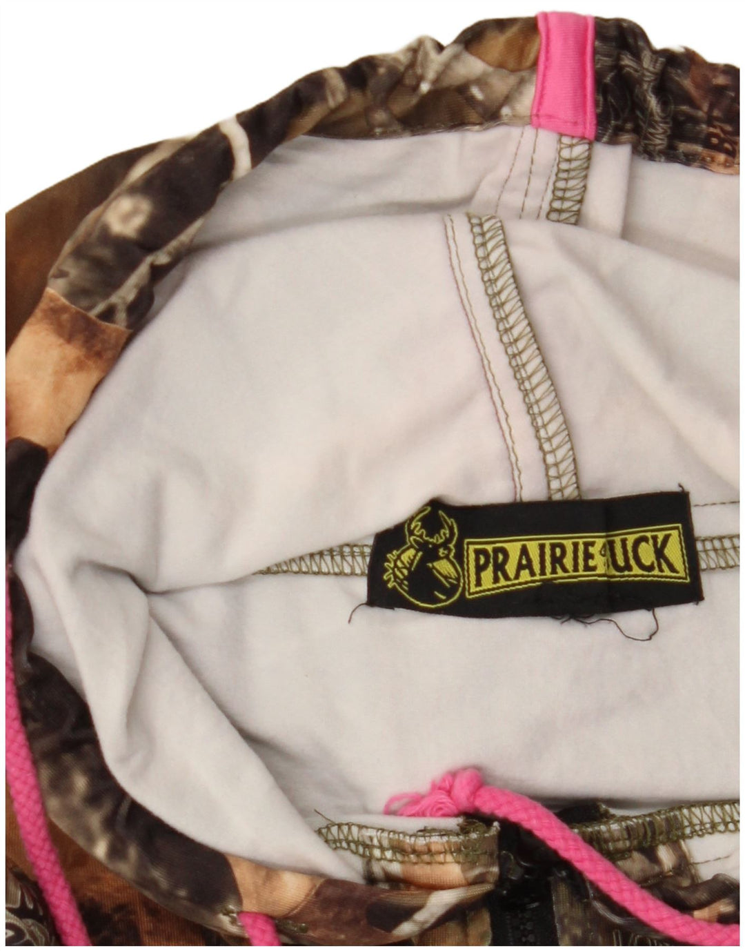 LONGLEAF CAMO Pull à capuche zippé pour femme UK 14 Camouflage beige moyen