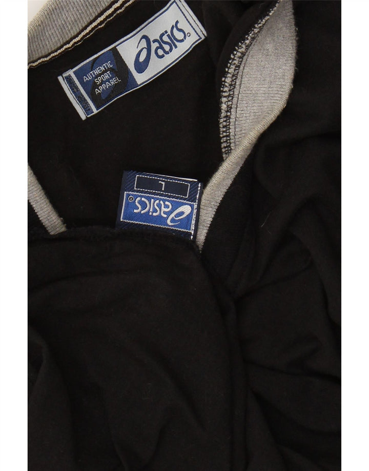 ASICS T-Shirt Homme Haut Large Noir Coton