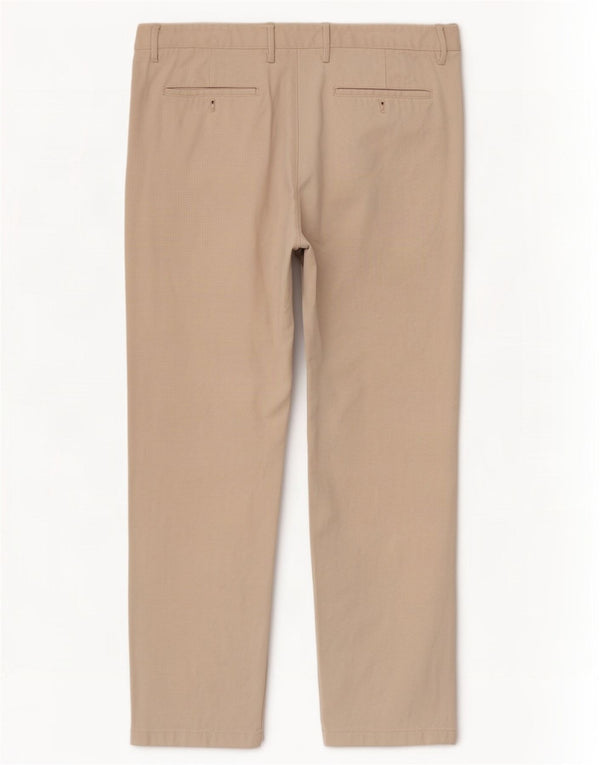 Massimo Dutti Pantalon chino coupe classique pour homme EU 46 XL W36 L27 Beige