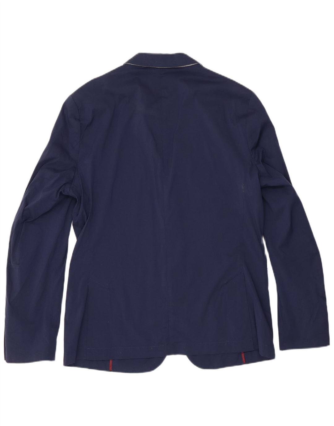 Zara Veste Blazer 2 Boutons Homme EU 54 XL Bleu Marine Coton