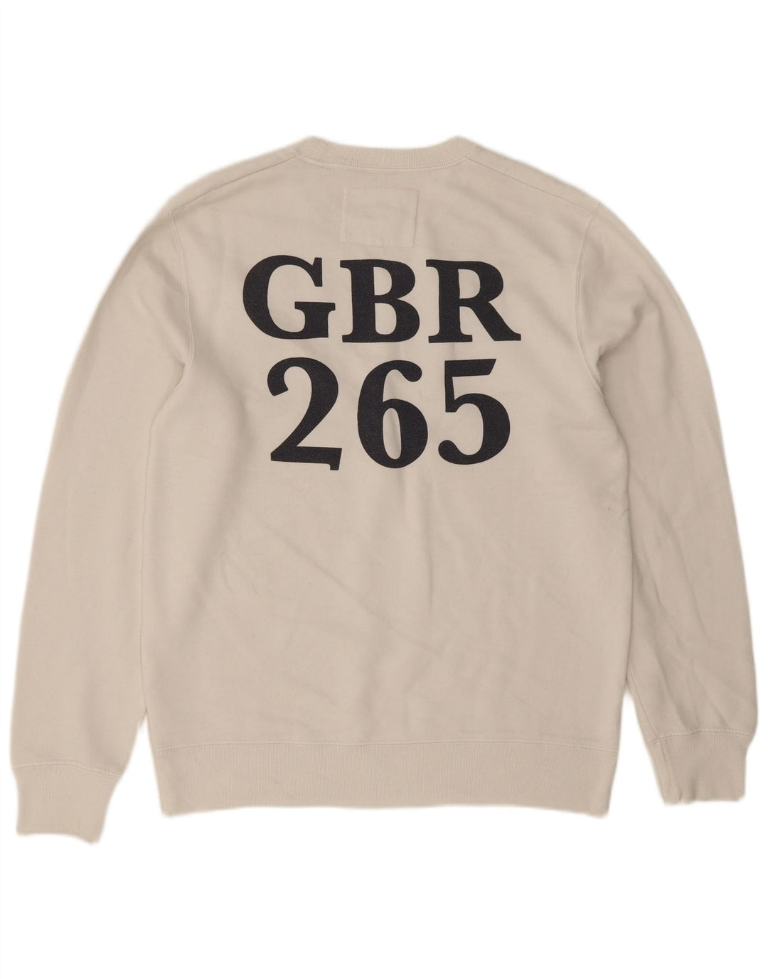 Jack Wills Sweat-shirt graphique pour homme en coton blanc Taille L