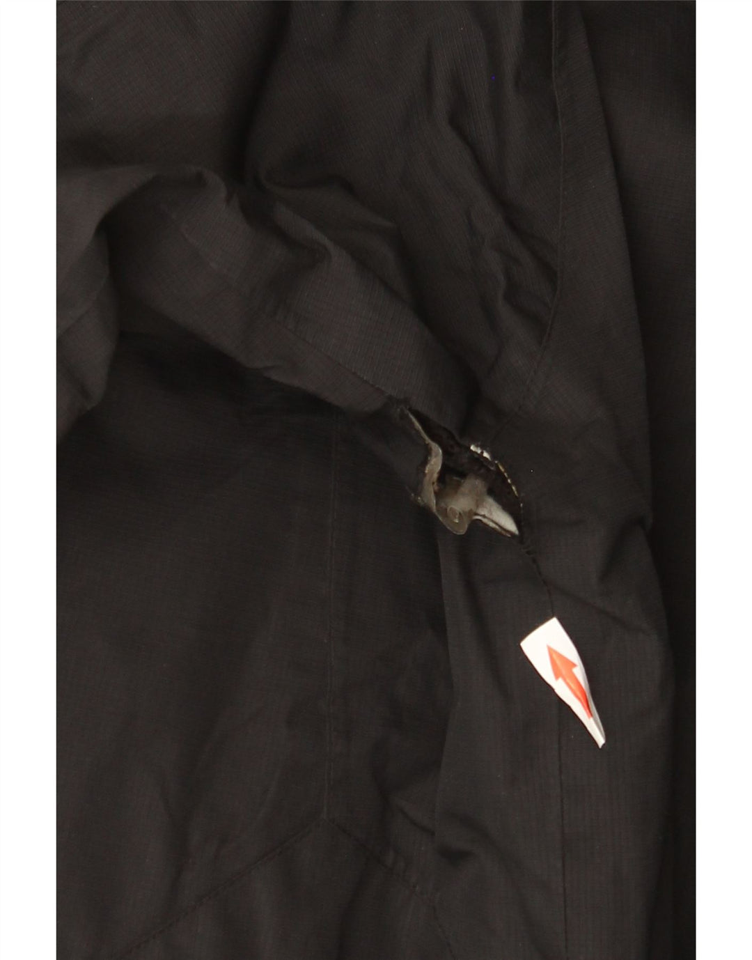 Mountain Warehouse Veste de pluie à capuche pour homme UK 38 Medium Noir Nylon