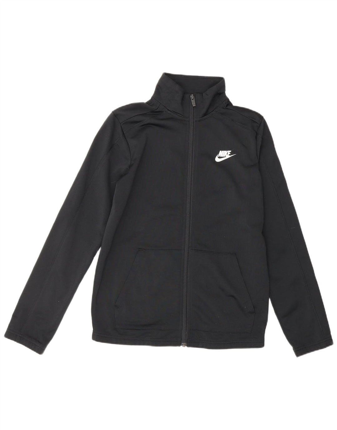 NIKE Veste de survêtement pour garçon 12-13 ans Large Noir Polyester