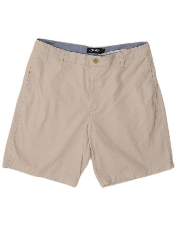 Chaps Short Chino Homme W34 Large Beige Coton