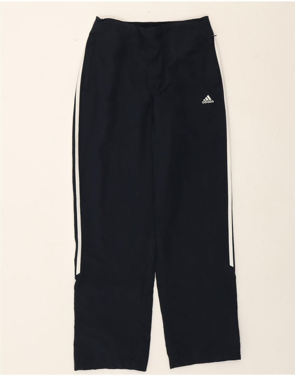Adidas Pantalon de survêtement pour femme UK 12 Bleu marine moyen Polyester