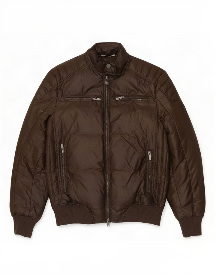 Brooksfield Veste matelassée pour homme IT 50 Large Marron Polyester