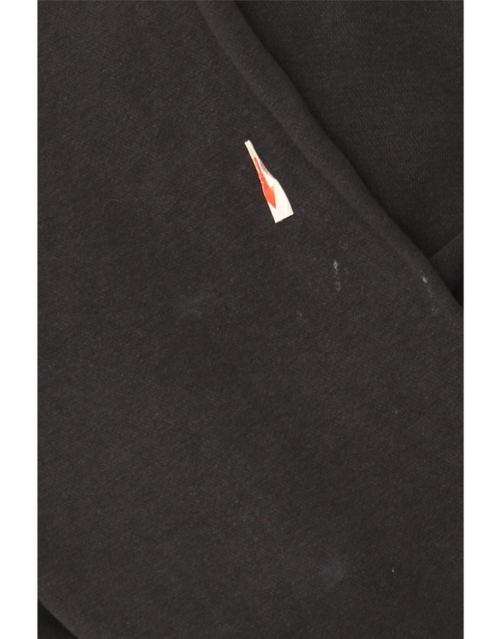 Nike Pull à capuche pour homme en coton noir moyen