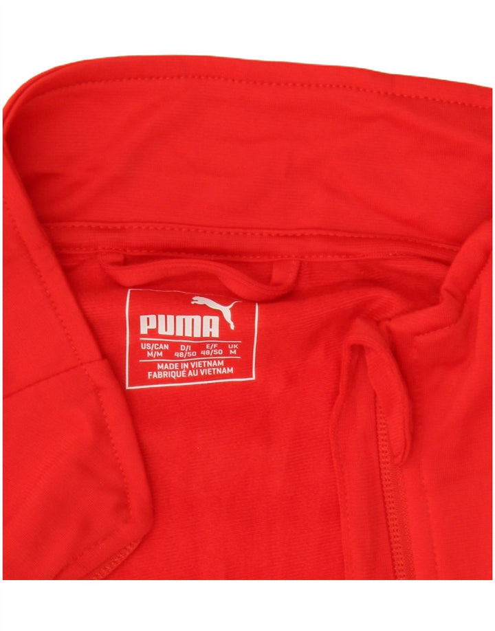 Puma Veste de Survêtement Homme Rouge Moyen