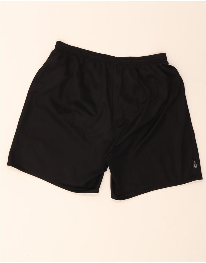 Adidas Hommes Climalite Sport Shorts Grand Noir Rayé Polyester
