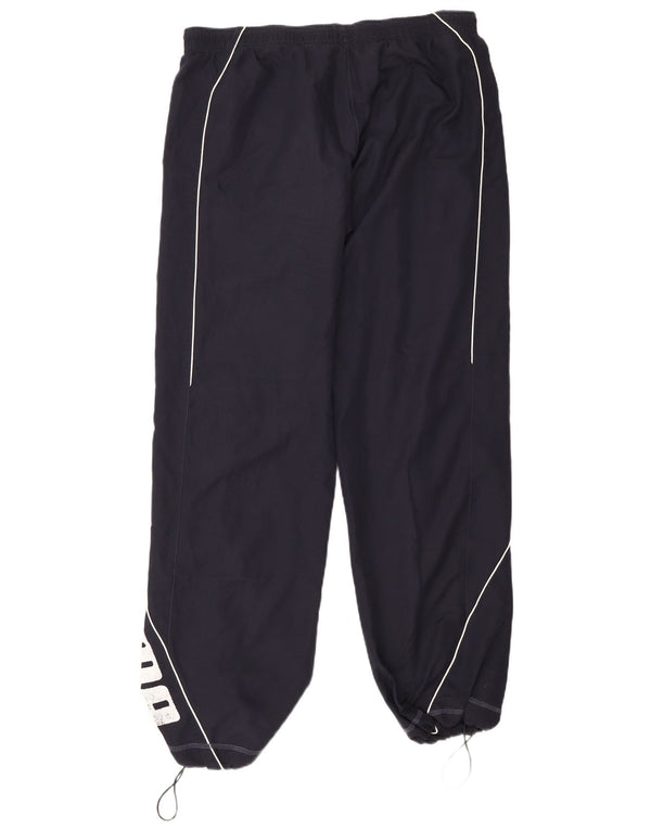 Puma Pantalon de Survêtement Graphique Homme Bleu Marine Large