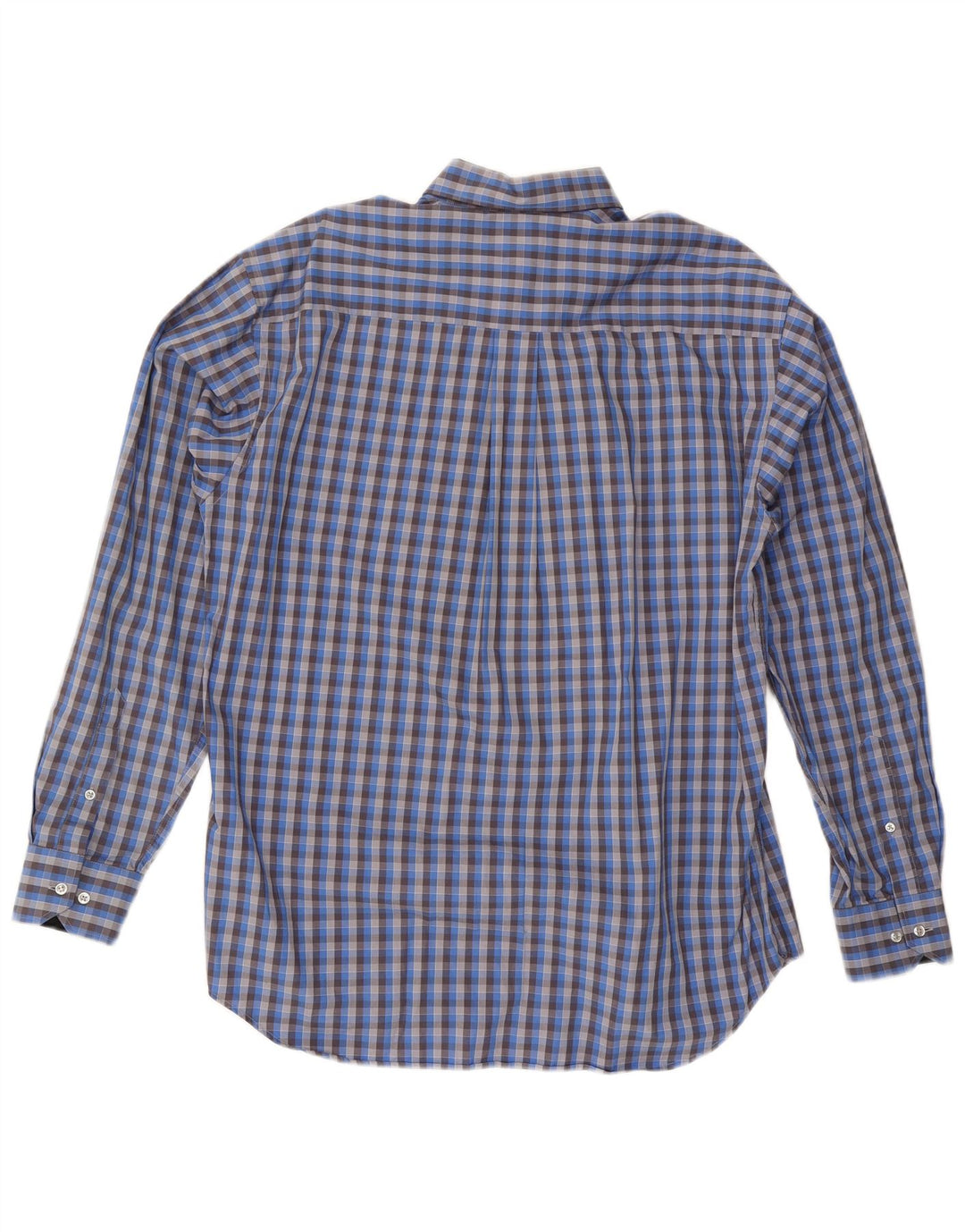 Adidas Chemise Homme Taille 41 Bleu Moyen Check Coton