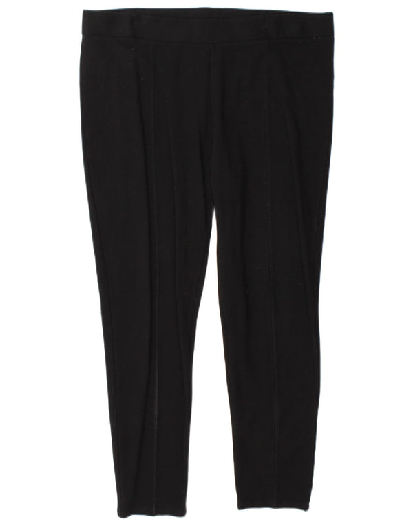 Marks & Spencer Pantalon décontracté skinny pour femme UK 18 XL W38 L27 Noir