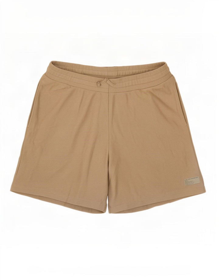 Zara Short de sport pour homme, grand, beige