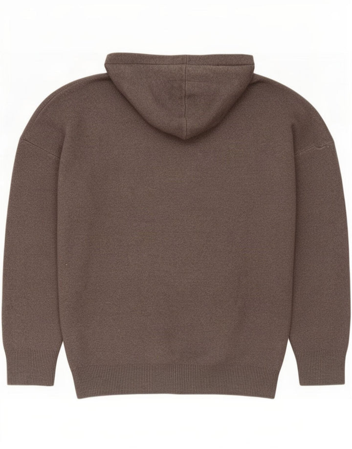 Pull à capuche Zara Homme Gris Moyen Viscose