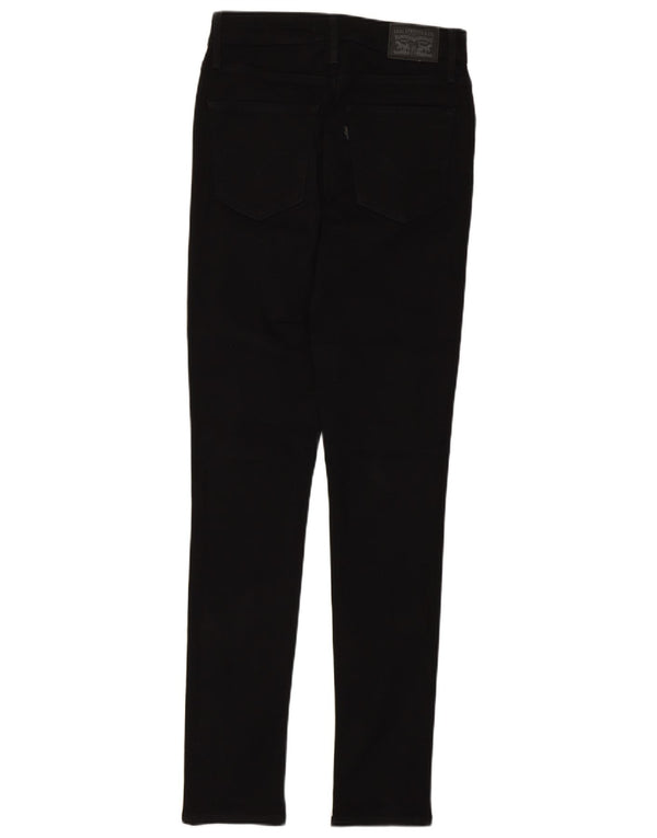 Levi's Jean Skinny Taille Haute 721 Femme W28 L30 Coton Noir