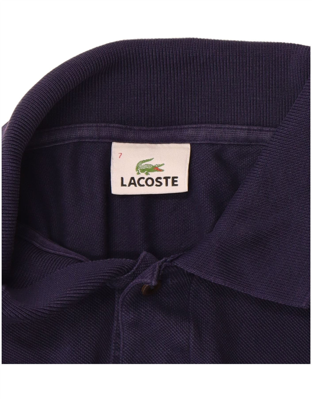Lacoste Polo Homme Taille 7 2XL Bleu Marine