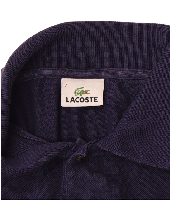 Lacoste Polo Homme Taille 7 2XL Bleu Marine