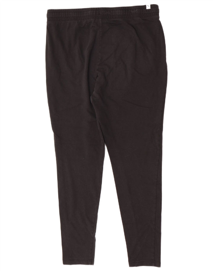 Puma Pantalon de survêtement pour femme UK 14 Large Noir