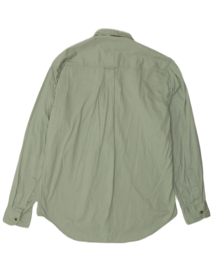 GREEN LEAVES Chemise Homme Vert Moyen Coton