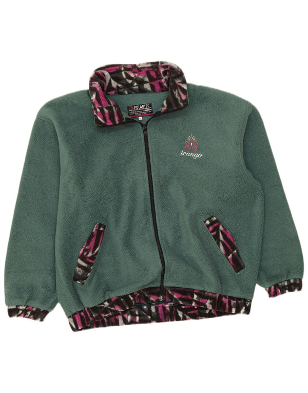 Malden Veste polaire Polartec pour homme UK 42 XL Vert Colourblock